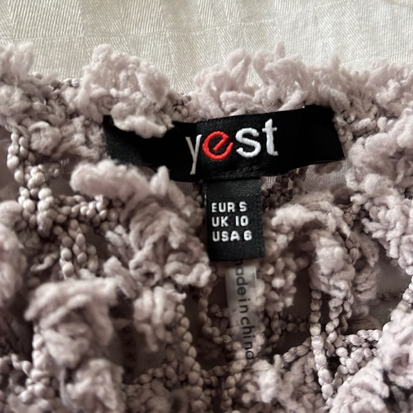 Yest The Netherlands Women’s Sz. 6 Shaggy Statement Cardigan vest - Picture 2 of 7